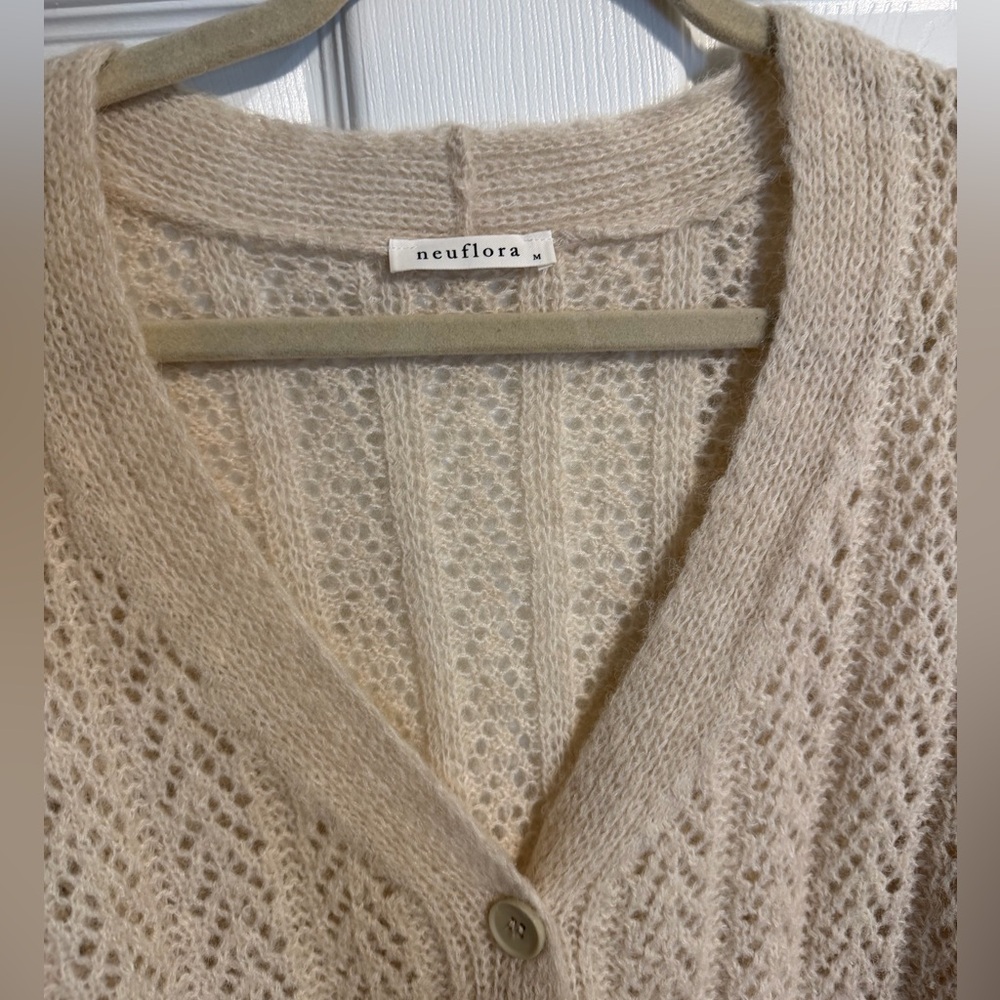 Neuflora Knit Cardigan Sweater - Picture 3 of 4